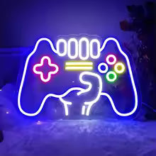Gamepad Shaped LED Neon Sign