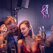 Pole Dancer LED Wall Light