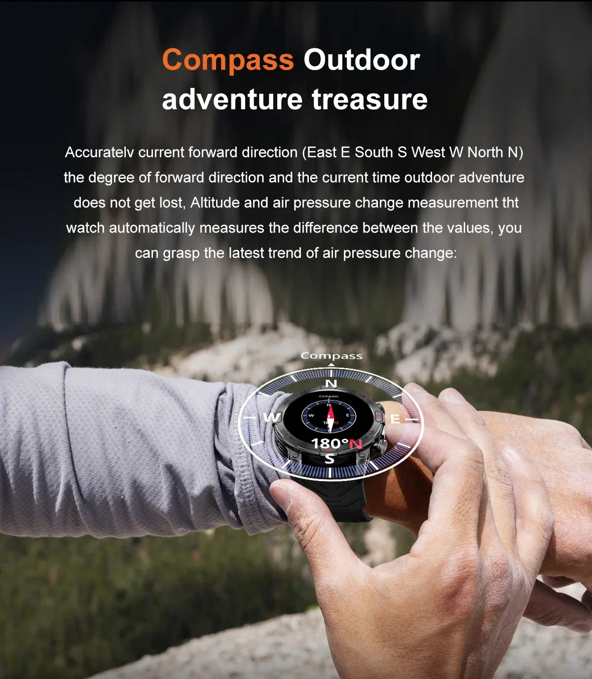 Outdoor Military Smart Watch