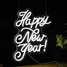 Happy New Year Neon Sign