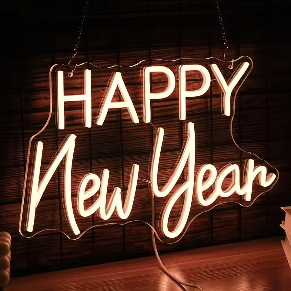 Happy New Year Neon Sign