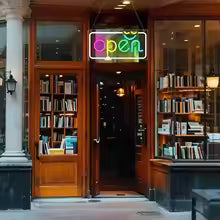 Open LED Neon Sign Business LED Neon