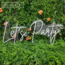 Lets Party Neon Sign