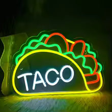 Fast Food Restaurant Neon