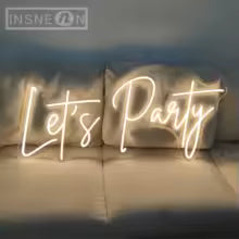 Lets Party Neon Sign