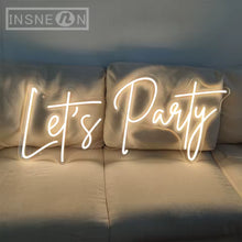 Lets Party Neon Sign