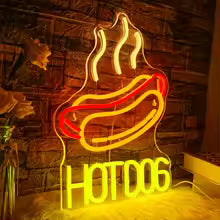 Fast Food Restaurant Neon