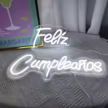 Happy Birthday Neon Sign