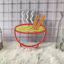 Noodles Neon Sign USB Dimmable Neon Lights