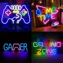 Gamepad Shaped LED Neon Sign