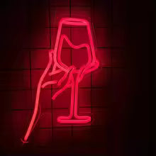 Wine Glass Neon Sign