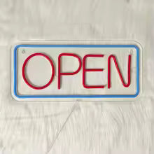 Open Neon Sign