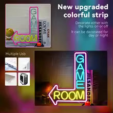 Game Room Neon Sign