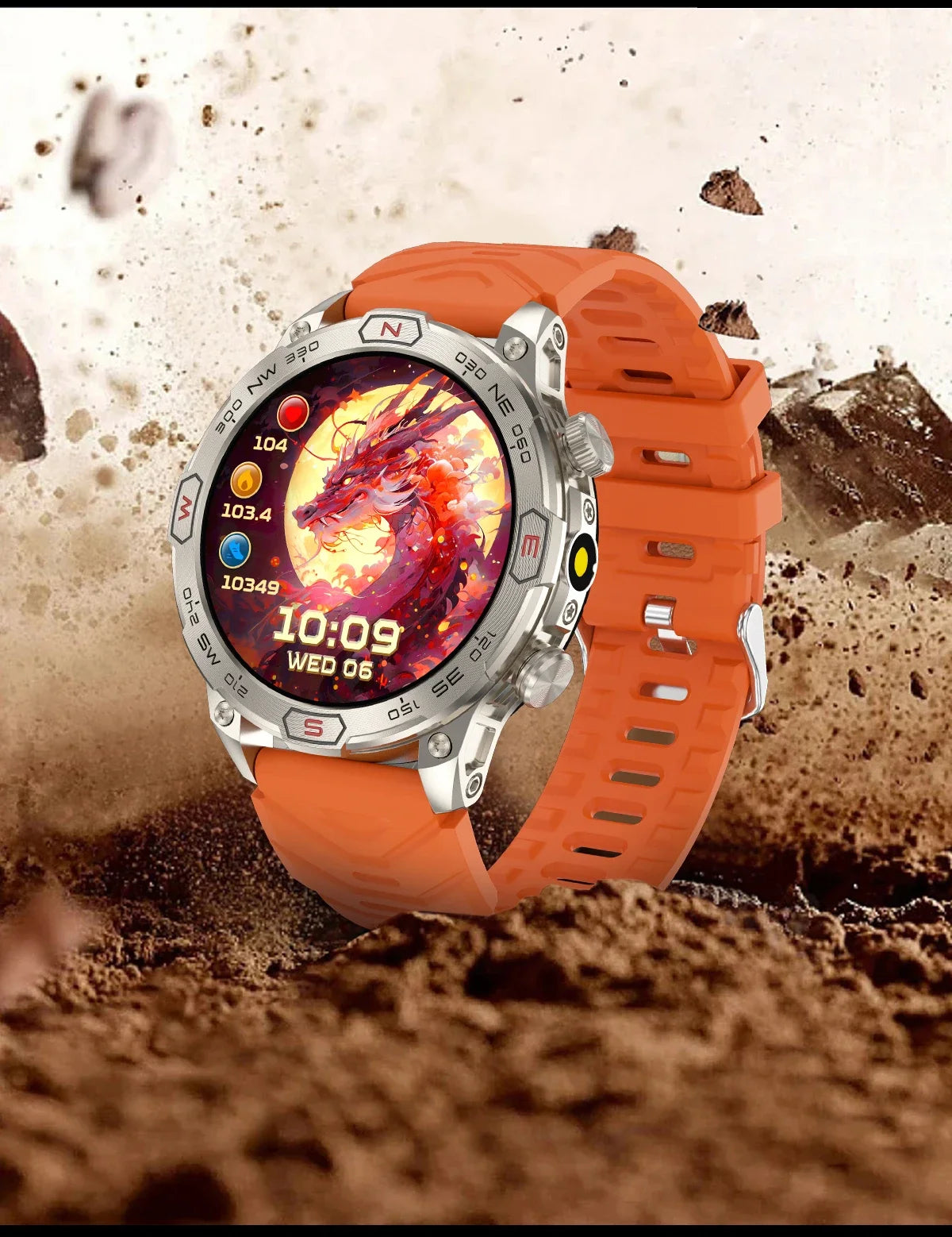 Outdoor Military Smart Watch