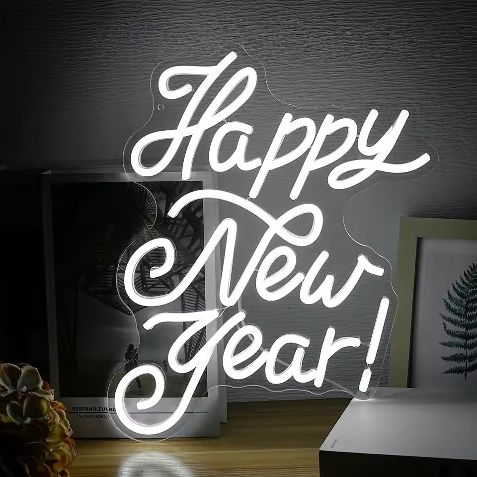 Happy New Year Neon Sign