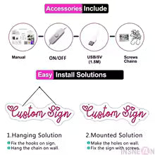 Lets Party Neon Sign