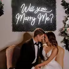 Will You Marry Me Neon Sign