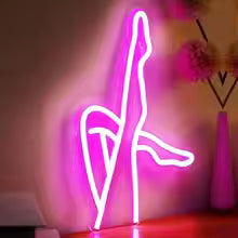 King Neon Sign –Sexy Lady LED Display