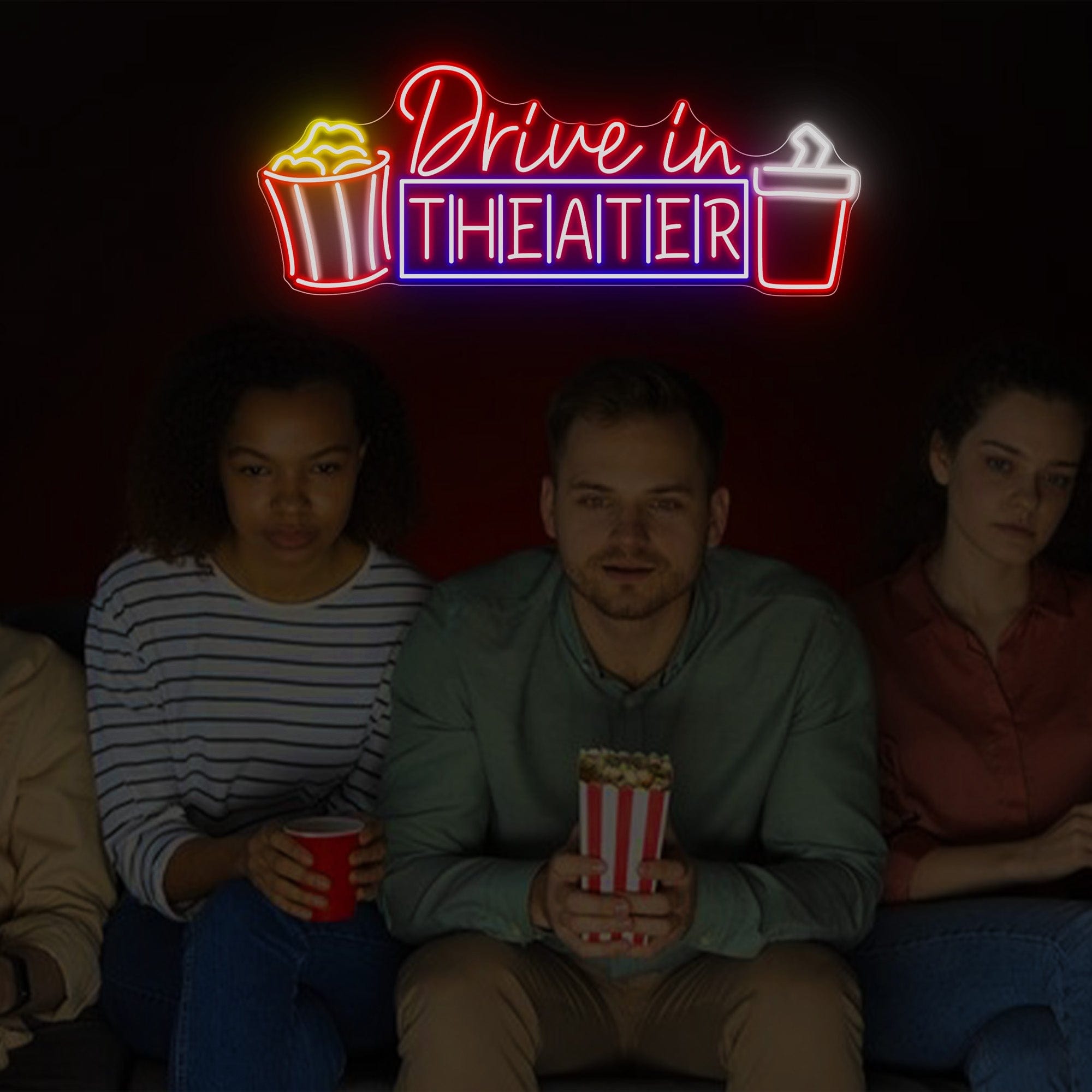 Drive In Theatre Neon sign